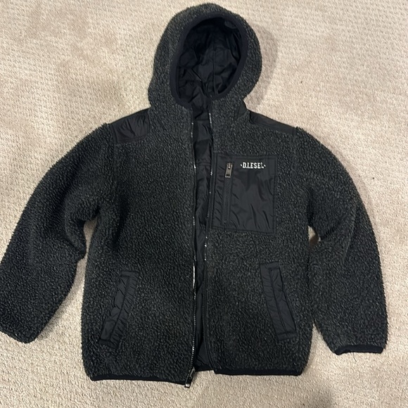 Reversible Diesel Jacket Boys Size 8 - Picture 4 of 6